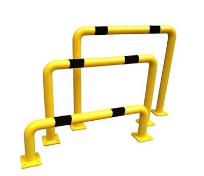 VISO TPX 1275 NJ Stootbeschermingsbeugel Zwart, Geel (Ø x h) 80 mm x 750 mm