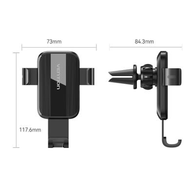 Vention KCTB0 houder Passieve houder Mobiele telefoon/Smartphone Zwart