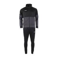 hummel Authentic Full-Zip Trainingspak Zwart Grijs - thumbnail