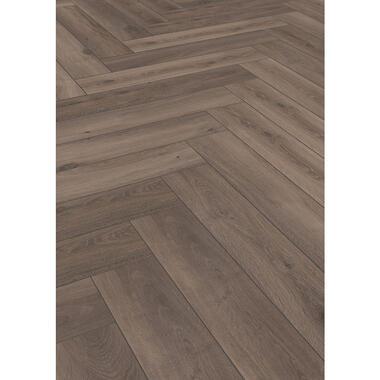 Laminaat Herringbone - visgraat donker eiken