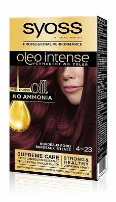 Syoss Oleo Intense 4-23 Bordeaux Rood Syoss Oleo Intense 4-23 Bordeaux Rood