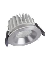 Ledvance LED SPOT Vuurvast Zilver 8W 670lm 36D - 840 Koel Wit | 81mm - IP65 - Dimbaar - thumbnail