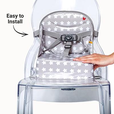 Stoelverhoger Easy up BABY TO LOVE grijs met sterren