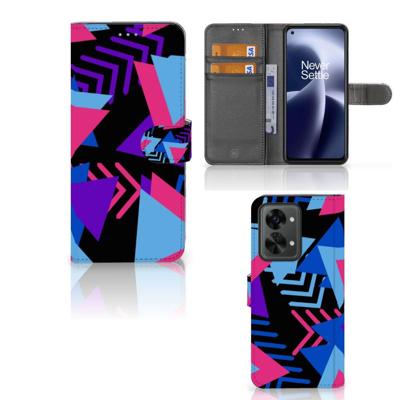 OnePlus Nord 2T | Book Case | Funky Triangle OnePlus Nord 2T | Book Case | Funky Triangle