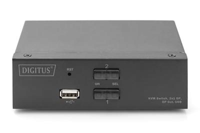 Digitus DS-12851 KVM-switch Zwart Digitus DS-12851 KVM-switch Zwart