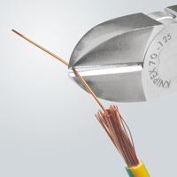 Knipex Zijsnijtang verchroomd met meer-componentengrepen 125 mm - 7005125 - thumbnail