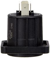 Neutrik NL4MPXX Luidsprekerconnector Flensbus, contacten recht Aantal polen: 4 Zwart 1 stuk(s) - thumbnail