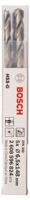 Bosch Accessories 2608596824 HSS Metaal-spiraalboor 6.5 mm Gezamenlijke lengte 139 mm Geslepen DIN 340 Cilinderschacht 5 stuk(s) - thumbnail