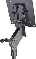 K&M 19685 Microfoonstatief-adapter met VESA montageplaat - thumbnail