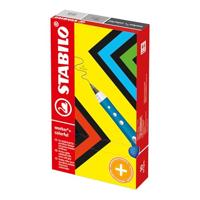STABILO worker+ colorful, Rollerball, Medium 0.5 mm, doos 10 stuks, groen - thumbnail