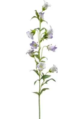 Emerald kunsttak campanula 88cm paars