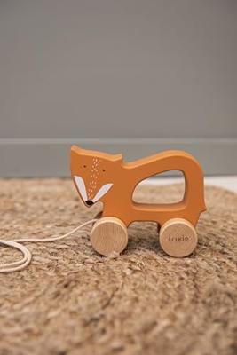 Houten trekspeelgoed - TRIXIE groen