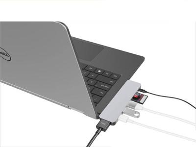 HyperDrive Solo 7-in-1 Hub - Docking station - USB-C - HDMI