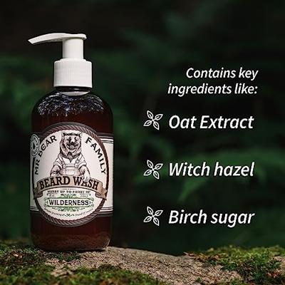 Mr Bear Family Beard Care Beard Wash Gel Wilderness 250ml