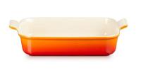 LE CREUSET - Aardewerk - Ovenschaal 32cm 3,10l Oranjerood - thumbnail