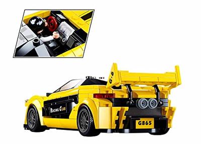 Sluban engelse supercar geel - 283dlg. Sluban engelse supercar geel - 283dlg.