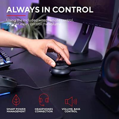 Trust GTX38 Ultimate Bass 2.1 PC-luidsprekers Kabelgebonden 60 W Zwart