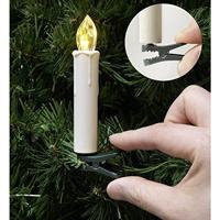 Sygonix SY-4531628 Kerstboomverlichting Binnen werkt op batterijen Aantal lampen 20 LED Warmwit - thumbnail