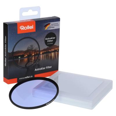 Rollei Astroklar Nachtlampje Light Pollution Filter - 49 mm rond filter stadslichtfilter, geschikt voor nachtopnames, astrofotografie van de Melkweg