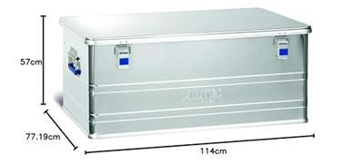 Alutec COMFORT 140 12140 Transportkist Aluminium (l x b x h) 900 x 495 x 367 mm