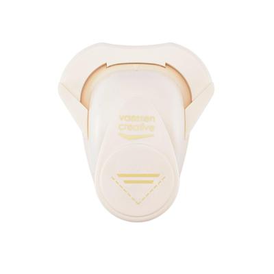 Vaessen Creative • hoekpons streepjes 1,5x2,6cm