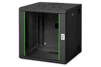 Digitus DN-19 12-U-3-SW 19inch-wandkast (b x h x d) 600 x 643 x 600 mm 12 HE Zwart, Zwart (RAL 9005) - thumbnail