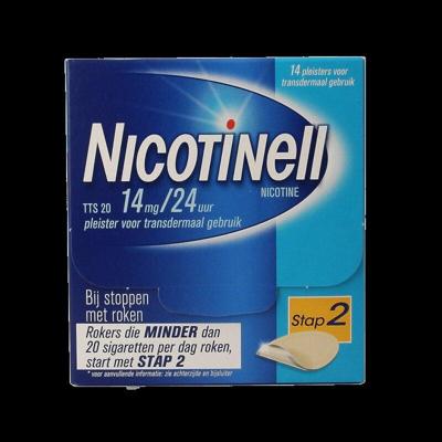 Nicotinell TTS20 14mg 14 Stuks