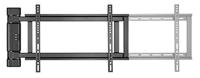 Equip 650336 flat panel bureau steun 190,5 cm (75 ) Zwart - thumbnail