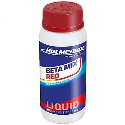 Holmenkol Beta Mix Red Liquid 250ml Slijp/Wax materiaal 250ml Holmenkol Beta Mix Red Liquid 250ml Slijp/Wax materiaal 250ml
