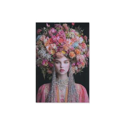 Schilderij Home ESPRIT Blommor 80 x 0,4 x 120 cm