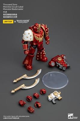 Warhammer The Horus Heresy Action Figure 1/18 Thousand Sons Khenetai Occult Cabal Khenetai Blademaster 12 cm