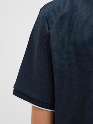 Jack & Jones Jjeaustin Polo Ss Noos Poloshirts Sky Captain