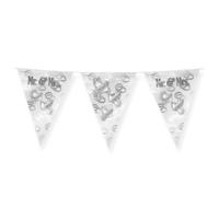 Folie Bruiloft Vlaggenlijn - Mr. & Mrs. - thumbnail