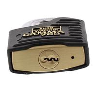 Burg Wächter Gamma 700 55 SB Hangslot Verschillend sluitend Messing, Zwart Hangslot voor profielcilinder - thumbnail