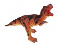 Johntoy dinosaurus T Rex 45 cm bruin/oranje - thumbnail