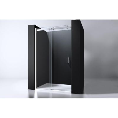 Best Design Erico Nisdeur Schuif Verstelbaar 118-120cm H=200cm NANO Glas 8mm Best Design Erico Nisdeur Schuif Verstelbaar 118-120cm H=200cm NANO Glas 8mm
