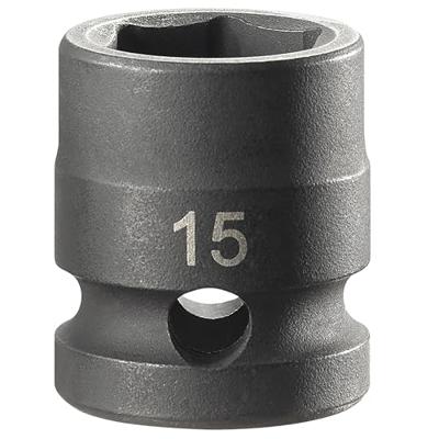 Facom Impact Dop | 1/2" | 6-kant Stubby | 15 mm - NSS.15A Facom Impact Dop | 1/2" | 6-kant Stubby | 15 mm - NSS.15A