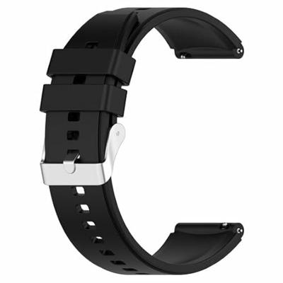 Siliconen sportband - Zwart - Xiaomi Redmi Watch 5 Active / Redmi Watch 5 Lite Siliconen sportband - Zwart - Xiaomi Redmi Watch 5 Active / Redmi Watch 5 Lite