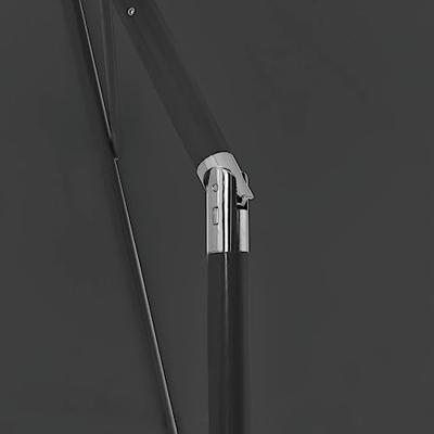VidaXL Strandparasol 180x120 cm antracietkleurig - thumbnail