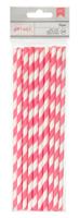 American Crafts • paper straws 4 parfait stripe - thumbnail