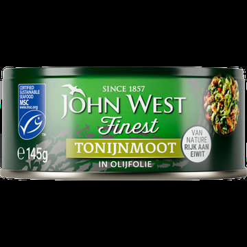 John West Tonijnmoot in Olijfolie 145g bij Jumbo