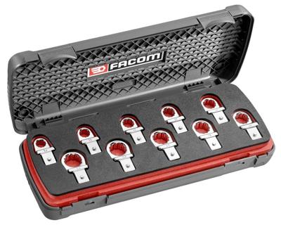 Facom koffer met metrische opzetringsteeksleutels 14 x18 mm 13.J10