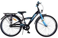 Volare thombike kinderfiets - jongens - 24 inch - zwart blauw - 3 versnellingen - thumbnail
