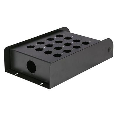 DAP FSB16E lege stagebox 16 gaten zwart DAP FSB16E lege stagebox 16 gaten zwart