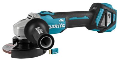 Makita DGA512ZJU 18v Haakse slijper 125 mm (AWS) | zonder accu&apos;s en lader, in Mbox met AWS zender - DGA512ZJU