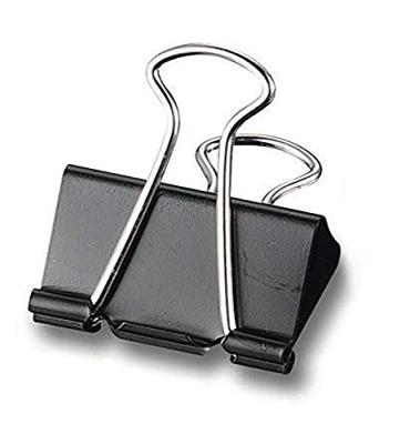 Maped foldbackclip 32 mm, zwart, doos van 12 stuks