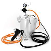 Airpress Drukvat Verzinkt 8.5 L + Verfspuit - 45202 - thumbnail