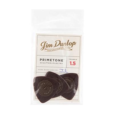 Dunlop Primetone Triangle Smooth Pick 1.50mm plectrumset (3 stuks)