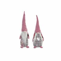 Kerstversiering DKD Home Decor Polyester (15 x 13 x 45 cm) (2 pcs) - thumbnail
