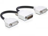 Delock 65281 Adapter DMS-59 male > 2 x DVI 24+5 female 20cm - thumbnail